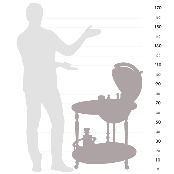 Zoffoli living Globusbar Giasone 40cm