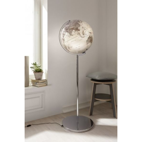 TROIKA Standglobus Sojus Silver 43cm