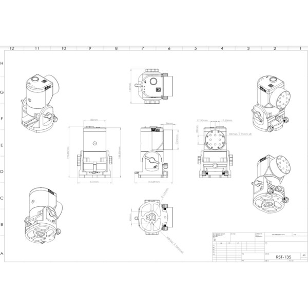 Rainbow Astro Montierung RST-135E
