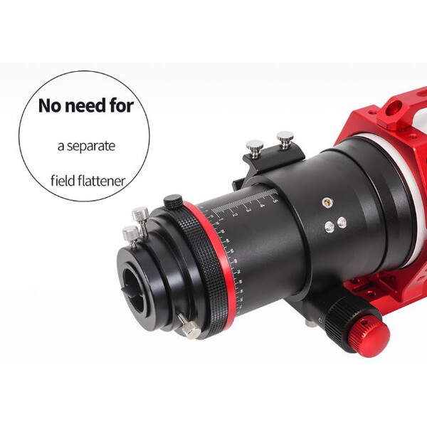 ZWO Apochromatischer Refraktor AP 80/600 FF80