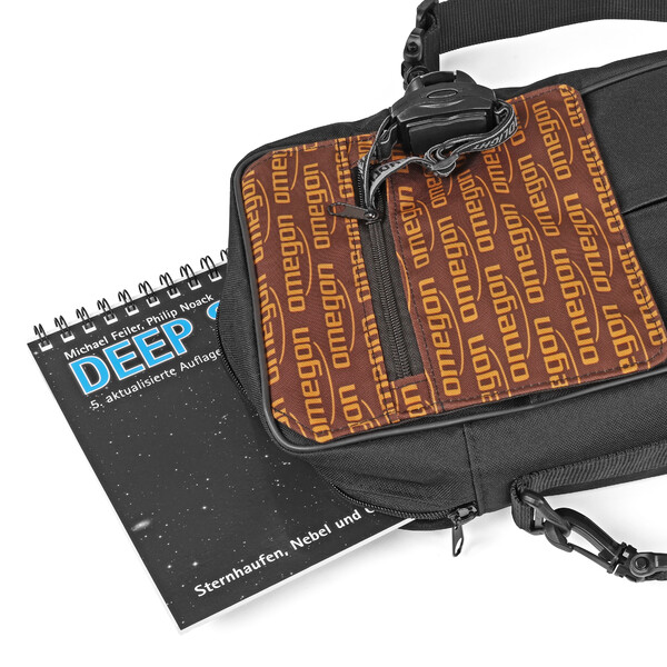 Omegon Transporttasche Kara für Zubehör/Powerbank/Literatur/Fernglas