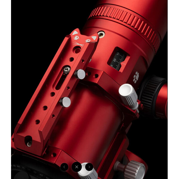 William Optics Apochromatischer Refraktor AP 71/350 RedCat 71 WIFD