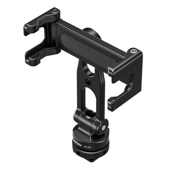 Leofoto Halterung FA-18 Smartphonehalter für Blitzschuh