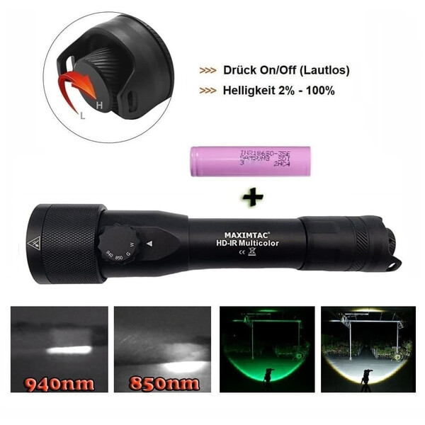 Maximtac HD-IR Multicolor + IR LED