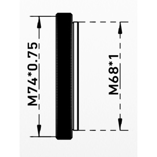 iOptron Adapter M74 / M68