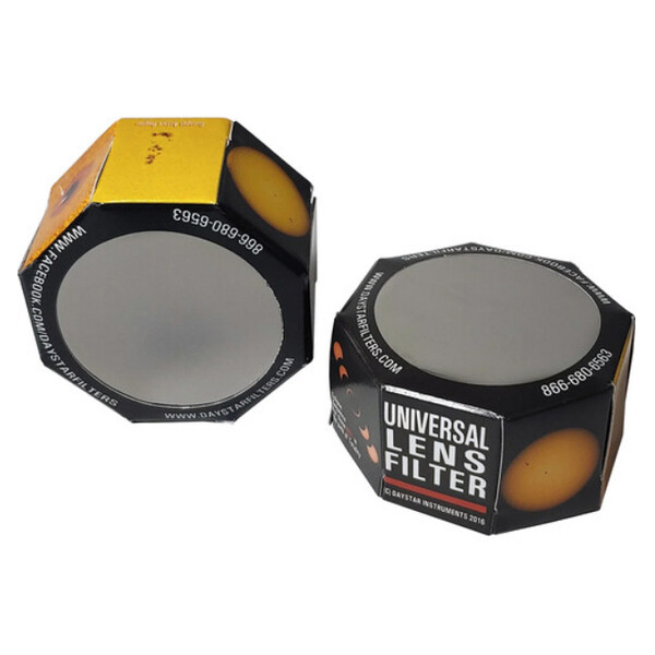 DayStar Sonnenfilter White-Light Universal Lens (2-Pack, 50-69 mm)