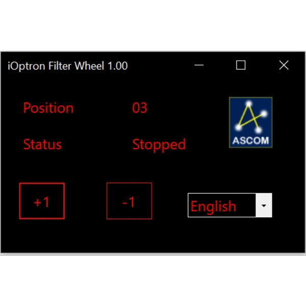 iOptron Filterrad iEFW 5x 1,25"