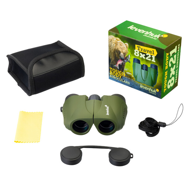 Levenhuk Fernglas Travel 8x21
