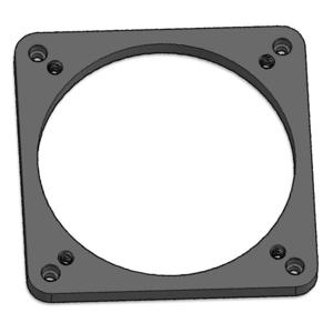 Starlight Instruments Base for 3.0" Dia Focuser, Flat with Leveling Screws