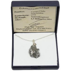 Campo del Cielo Eisenmeteorit an Silberkette