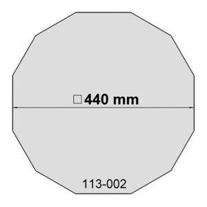 euro EMC Filterfolie Ersatzfolie für Sonnenfilter Größe 13 AstroSolar