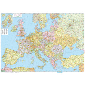freytag & berndt Kontinentkarte Europa (172 x 123 cm)