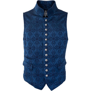 Rettl Gilet Kaiser Franz Josef Triscele blau Gr. 54