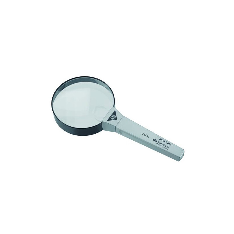 Schweizer Handlupe Tech-Line Bifo 2x/4x