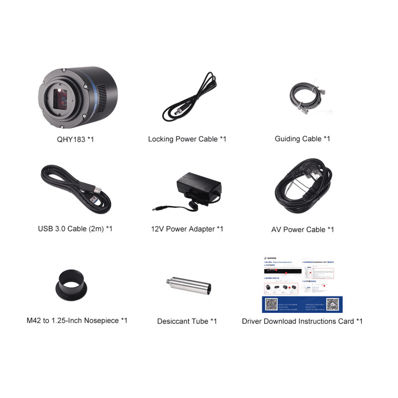 QHY Kamera 183C Color
