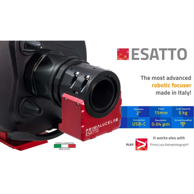 PrimaLuceLab Okularauszug ESATTO 2" Motor-Mikrofokussierer