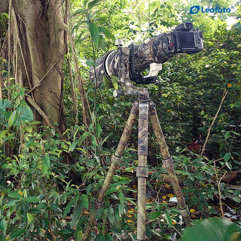 Leofoto Carbon-Dreibeinstativ LS-365C Ranger + PG-1 Gimbal Full Camo