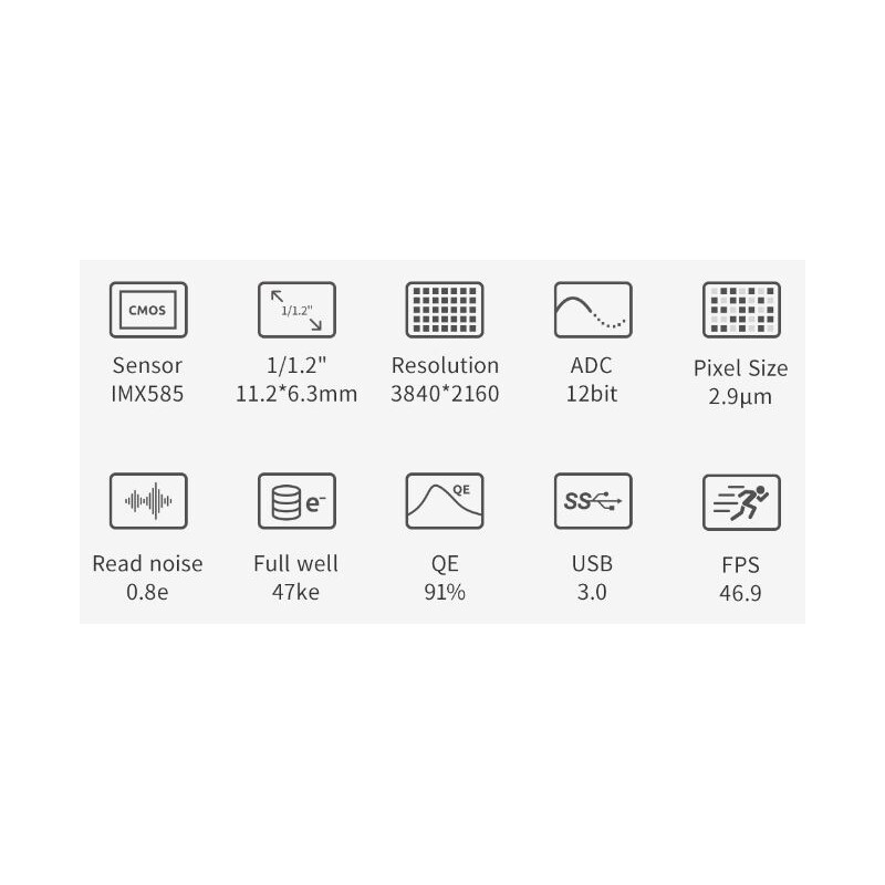 ZWO Kamera ASI 585 MC Color