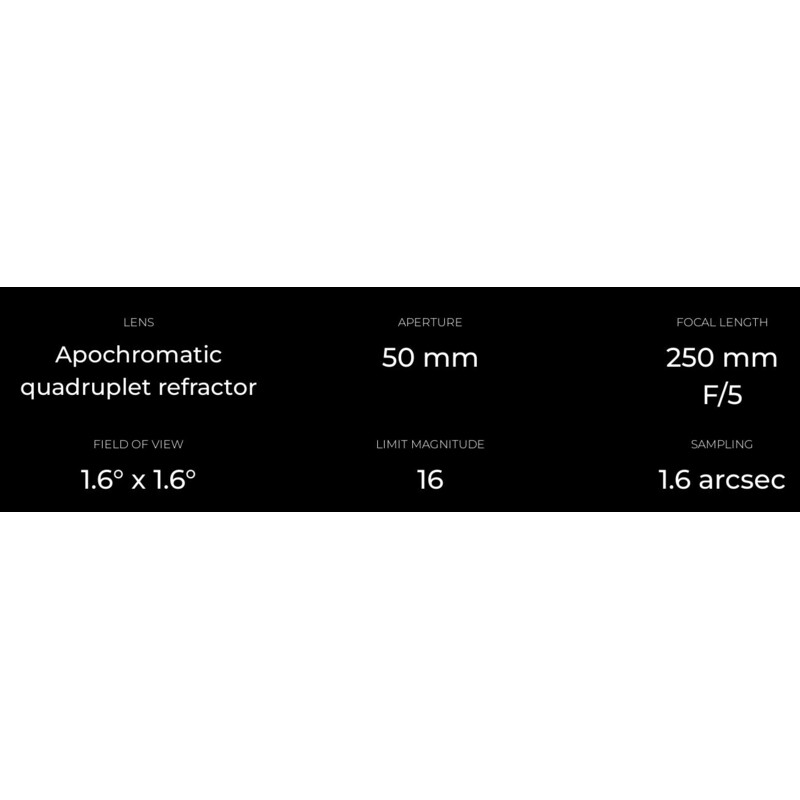 Vaonis Smart Telescope AP 50/250 Vespera PRO