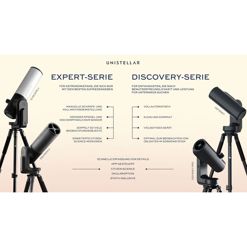 Unistellar Smart Telescope N 85/320 Odyssey