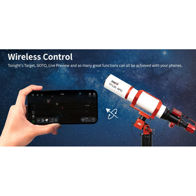 ZWO Montierung AM5N Harmonic Equatorial + Tripod TC40