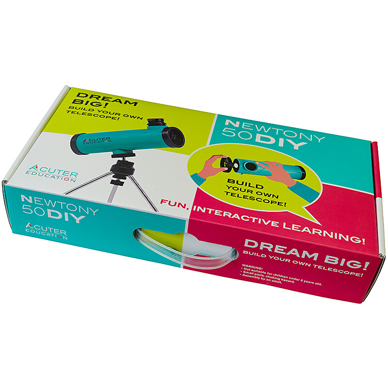 Acuter Teleskop N 50/200 Newtony 50 Discovery DIY