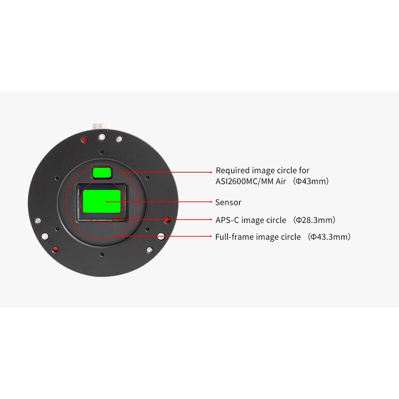 ZWO Kamera ASI 2600 MM-Air Mono