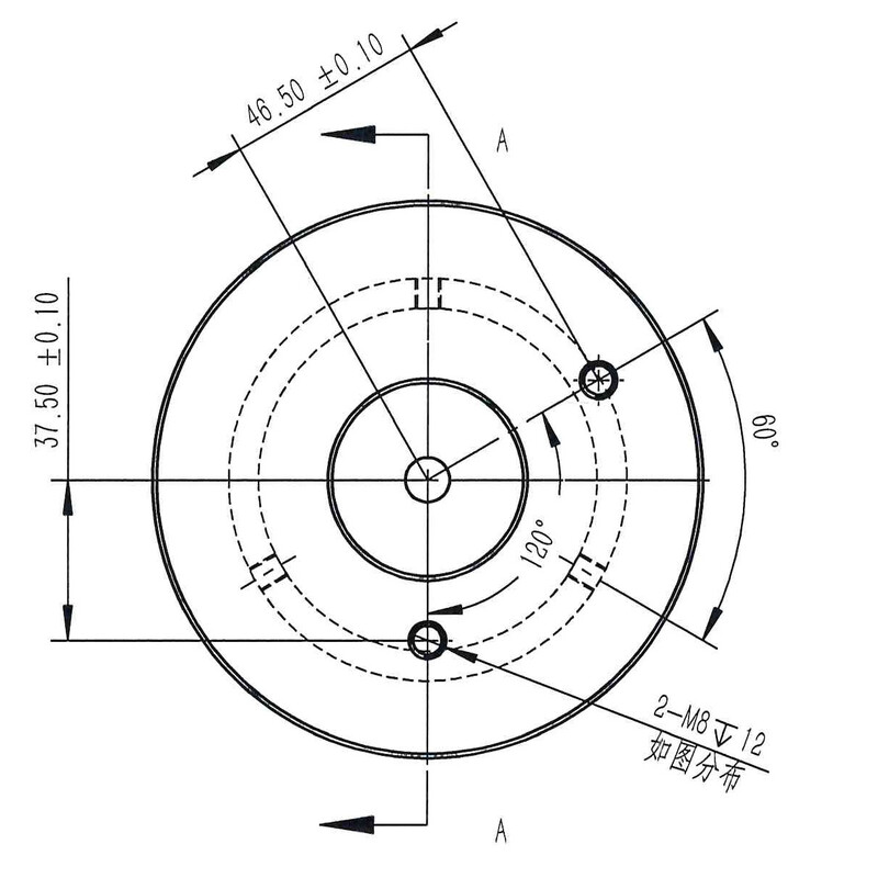 Omegon Pro Säule für Vixen Montierungen 45mm
