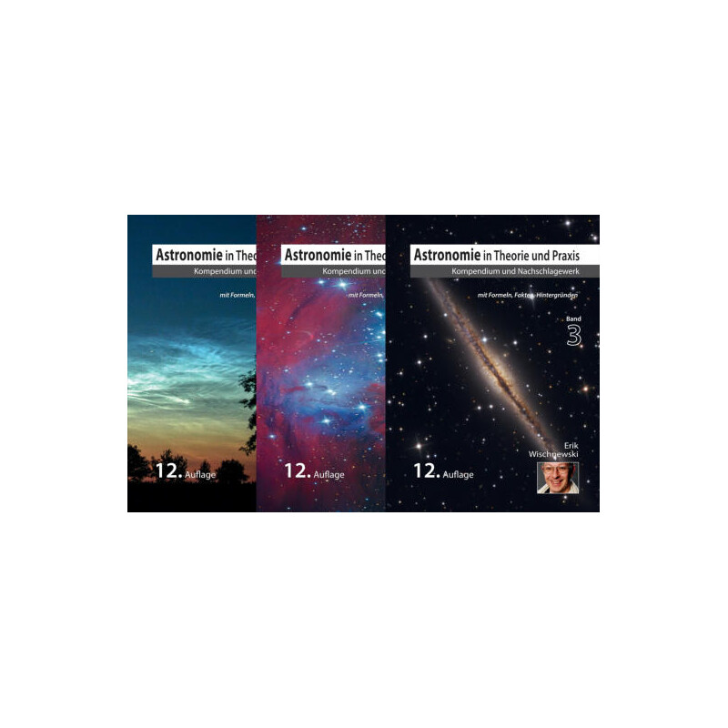 Wischnewski-Verlag Astronomie in Theorie und Praxis in 3 Bänden