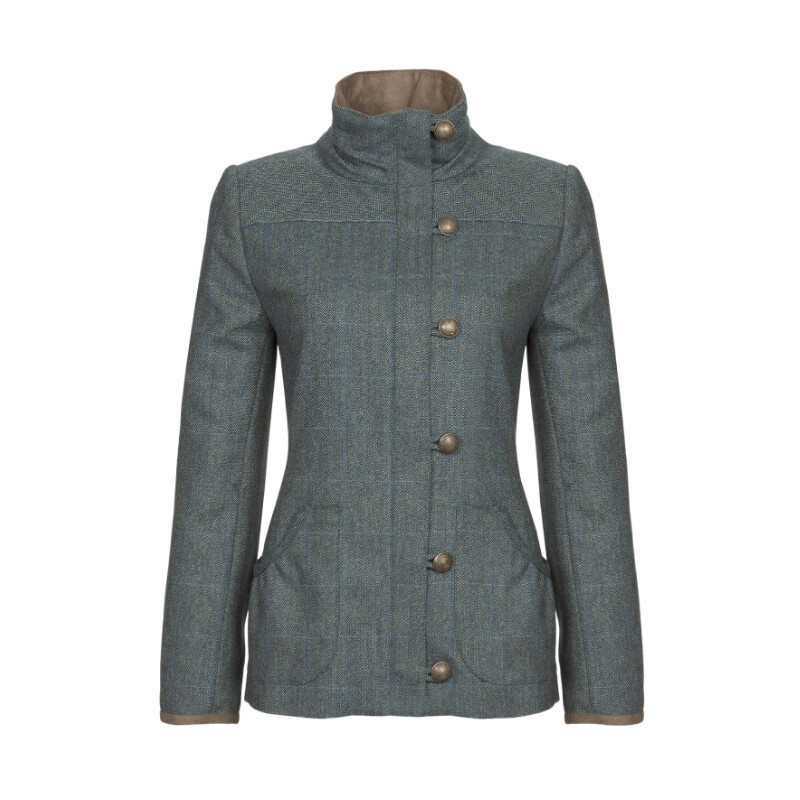 Dubarry of Ireland Tweedjacke Bracken 89 Mist Größe 36