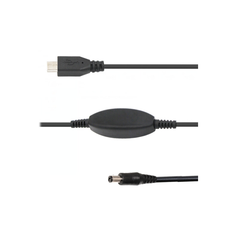 Ikarus Technologies Kabel 12V DC 2.1mm / 5V USB-C