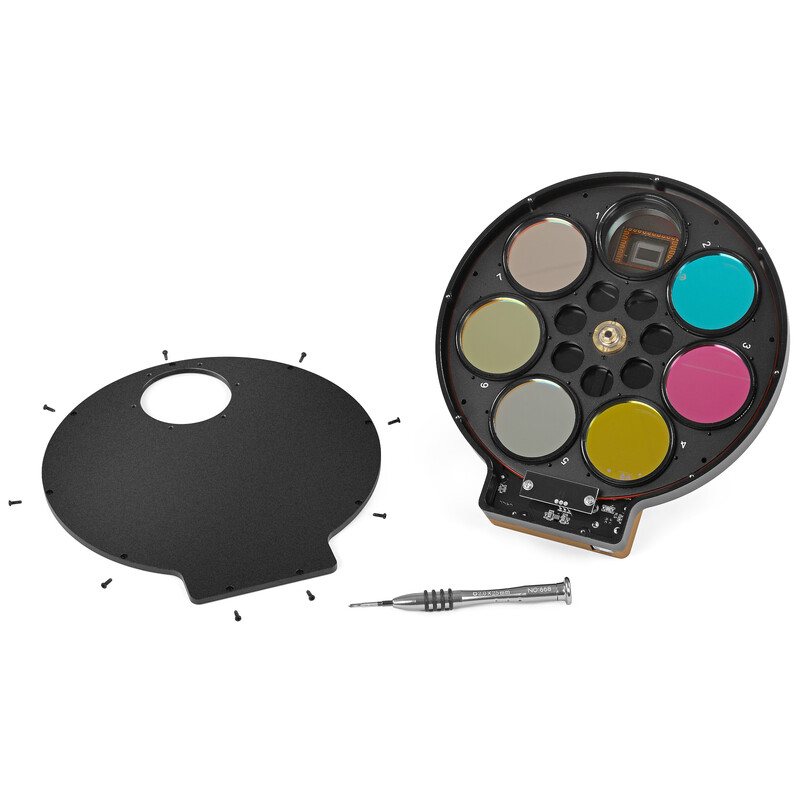 Omegon Pro Filterrad elektronisch EFW-L 7x2''