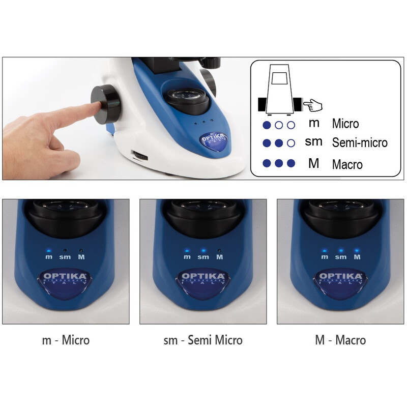 Optika Mikroskop , Mikrokskop, B-190TBPL+, digital, 5 MP, USB, 30 fps, 40-1000X, PLAN