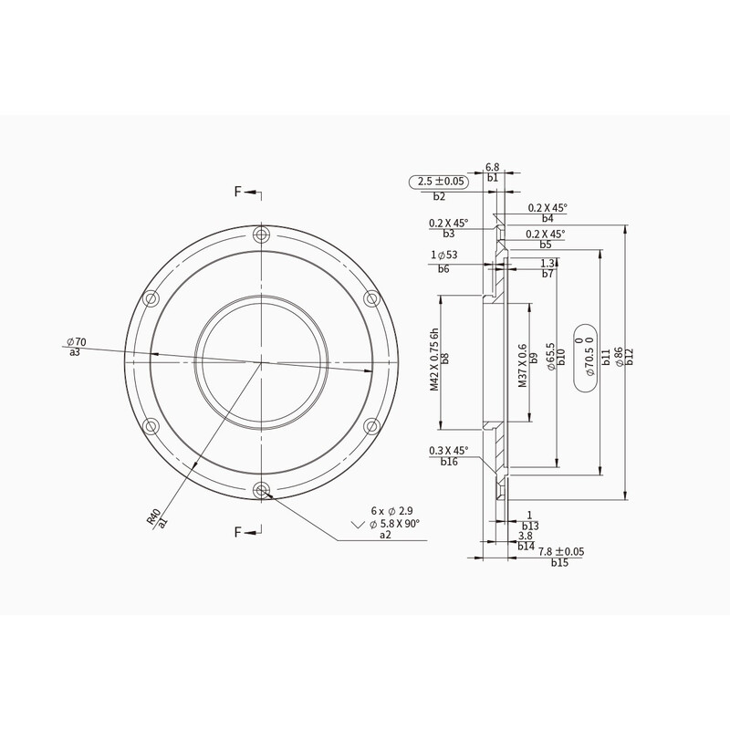 ZWO Adapter CAA / M42