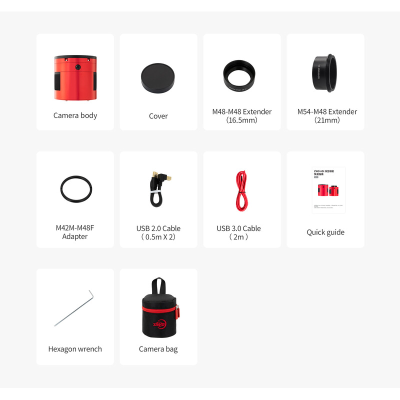 ZWO Kamera ASI 6200 MM Pro Mono