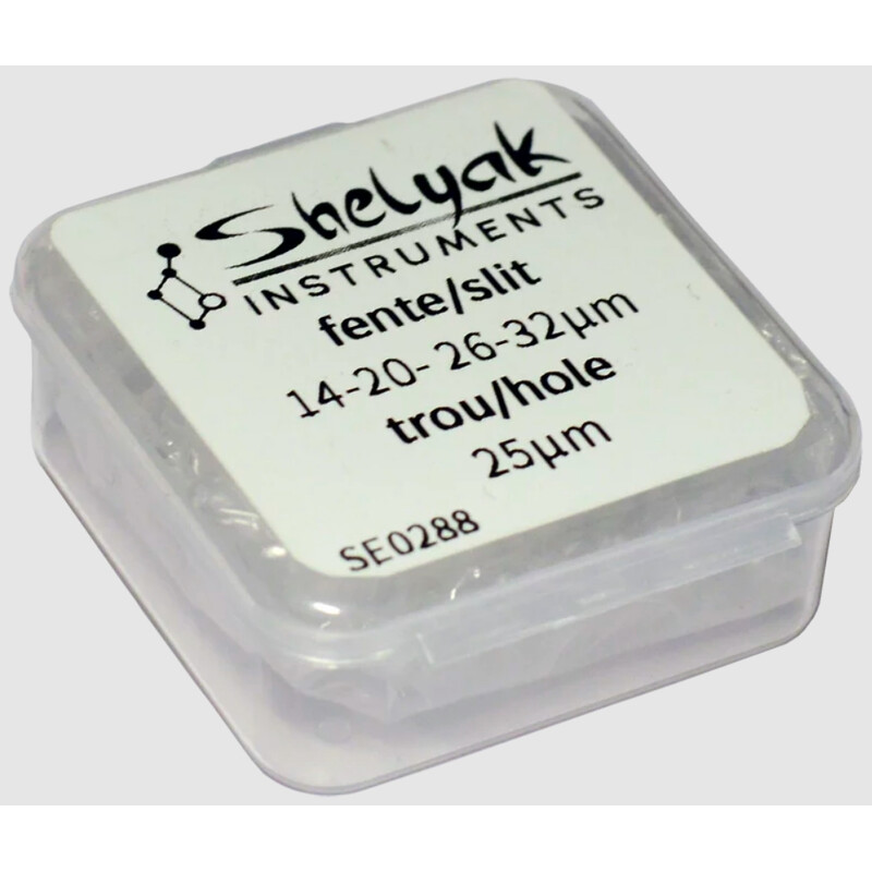 Shelyak Star'Ex 14-20-26-32 µm slit + 25 µm hole (GEN2)
