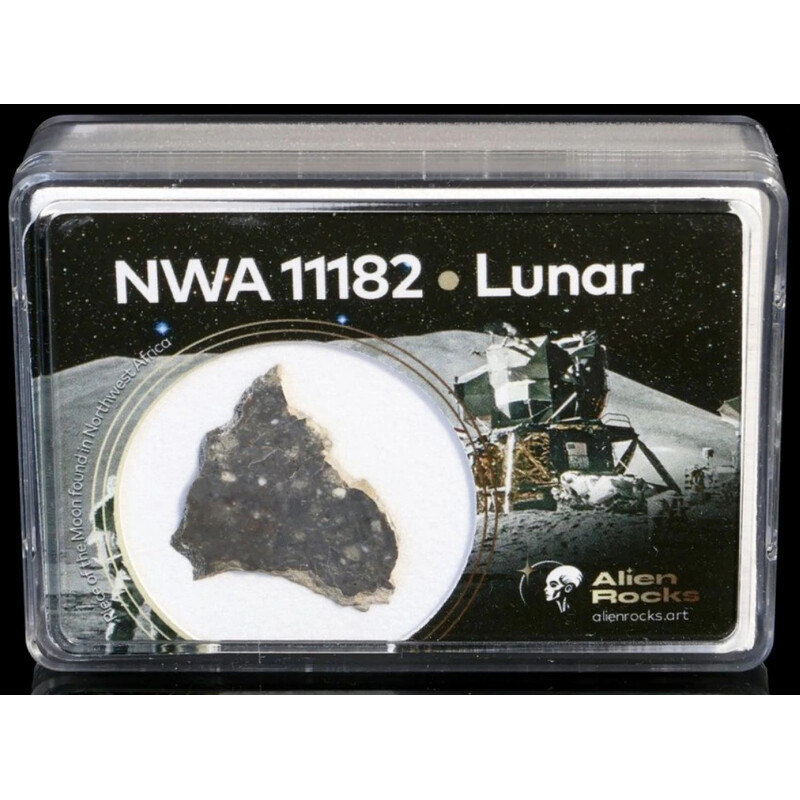 Alien Rocks Meteorit Lunar NWA 11182 1,5 - 2 Gramm