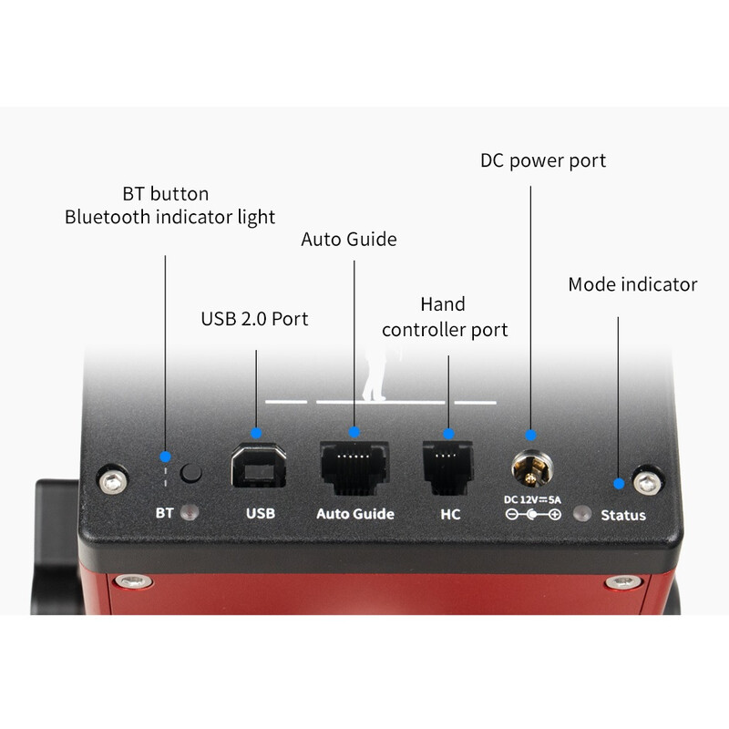 ZWO Montierung AM7 Harmonic Equatorial + Tripod TC40